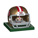 Bitty Pop! Helmet & Player 49ers, , hi-res view 1